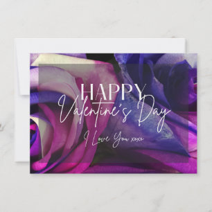 Multi-Colour Roses Happy Valentine's Day Card