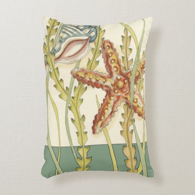 Multi-Colour Shell Party Accent Pillow (Front(Vertical))