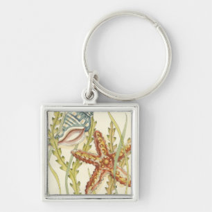 Multi-Colour Shell Party Keychain