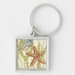 Multi-Colour Shell Party Keychain