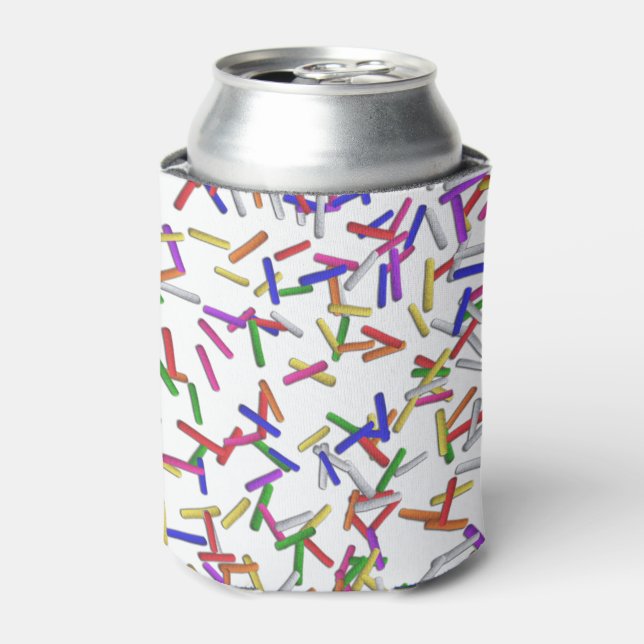 Multi Colour Sprinkles Can Cooler (Can Front)