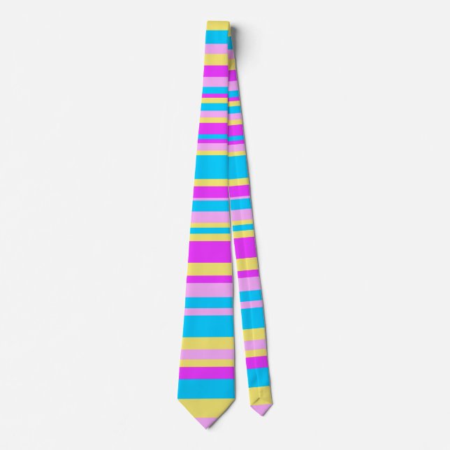 Multi-colour Stripes 2 Tie (Front)