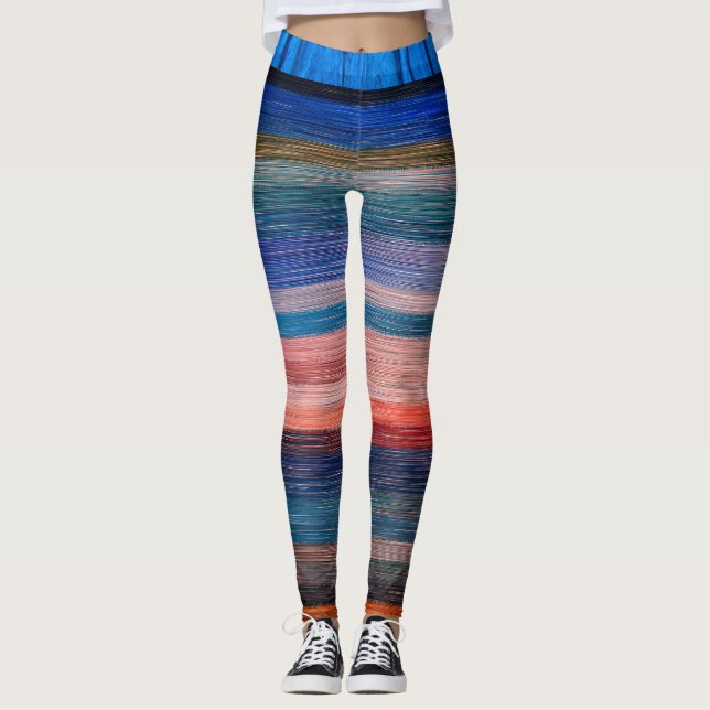 Multi-colour Trendy Leggings (Front)