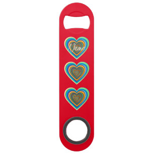 Multi-colour Valentine Heart Thunder_Cove Bar Key