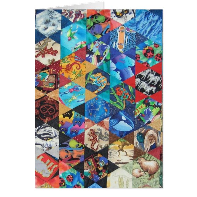 Multi Coloured Arts Pattern (Front)