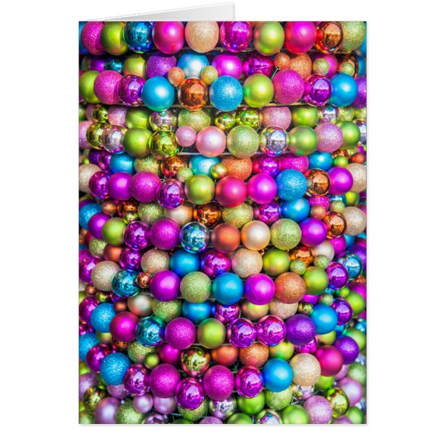 Multi-Coloured Ball Ornaments (Front)