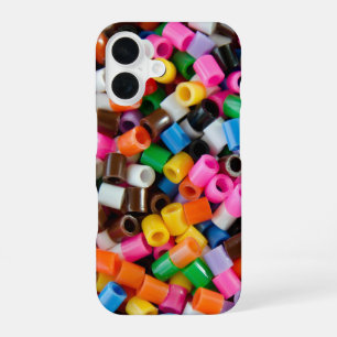 Multi Coloured Beads pattern iPhone Case