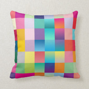 “Multi Coloured Design” Throw Pillow