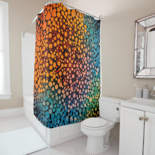 Multi-coloured Dotted Design
