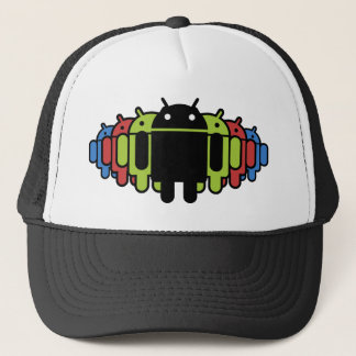 Multi coloured Droid Army Trucker Hat
