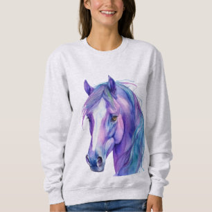 Multi-coloured Horse Sweatshirt
