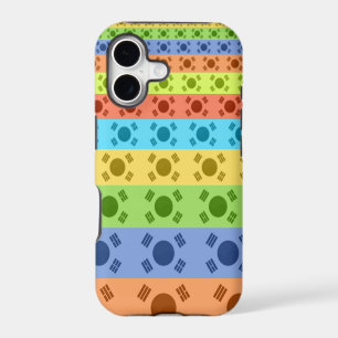 Multi-Coloured Korean Flag Art Print