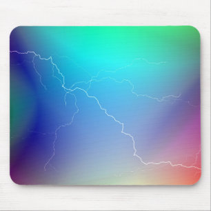 Multi-Coloured Lightning mousepad