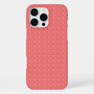 Multi Coloured Pattern Circles Customizable iPhone 16 Pro Max Case