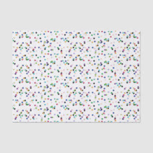 Multi Coloured Polka Dots Tissue Paper