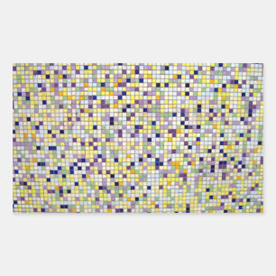 Multi Coloured Small Square Tiles Sticker
