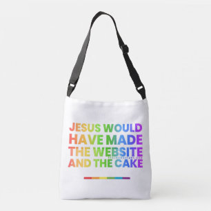 Multi coloured stripes Cross Body Crossbody Bag