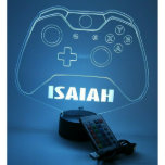 Multi-Coloured Video Game Controller Night Light L<br><div class="desc">Video Game Controller Night Light Popular #1 Seller LED Personalized One Wireless Console Joystick Gaming Room Gamer Table Lamp Decor, Our Newest Feature - It's Wow, with Remote 16 Colours, Great Gift Have Fun With This Unique 16 Bright Colours Light Up Night Light Lamp LED With Remote Personalized Free (Multi-coloured,...</div>