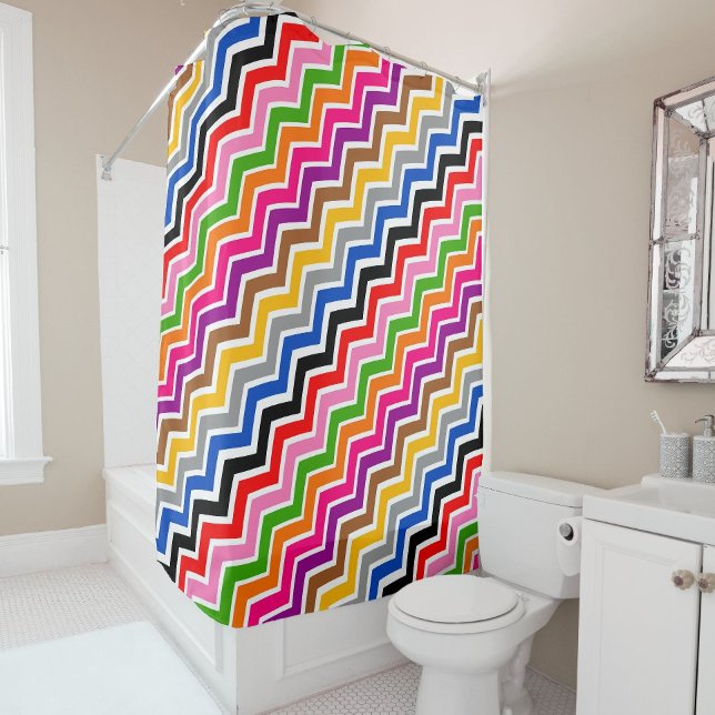 Multi Coloured Zigzag Chevron Pattern Design  (Creator Uploaded)