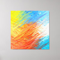 Multi Colours Abstract Art Painting 4