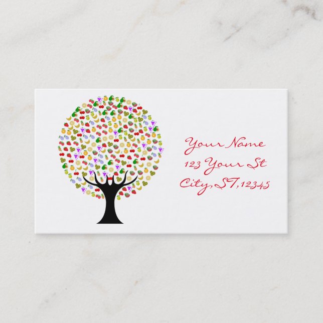 Multi-fruit tree Thunder_Cove Business Card (Front)