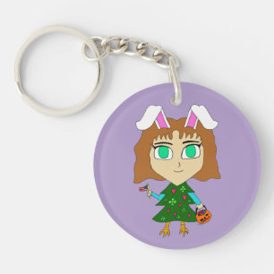 Multi Holiday Chibi Keychain