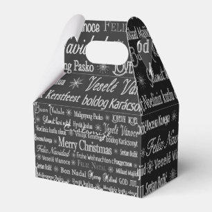 Multi-language Merry Christmas Thunder_Cove Favor Box