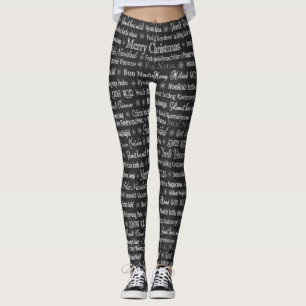 Multi-language Merry Christmas Thunder_Cove Leggings