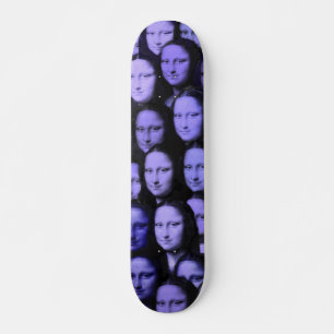 Multi-Mona in Blue - 70s Style Skateboard