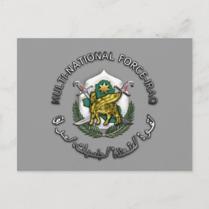 Multi-National Force – Iraq Postcard