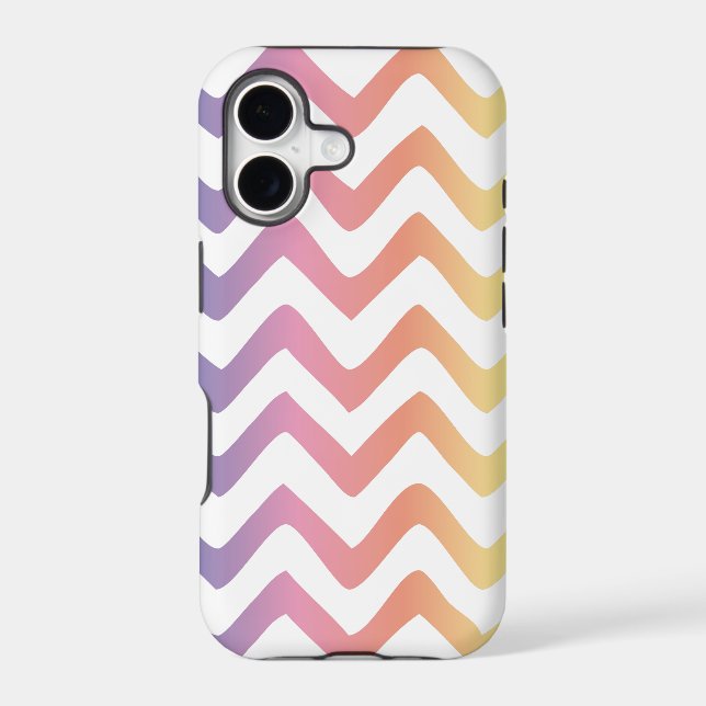 Multi Pastel Chevron Pattern (Back)