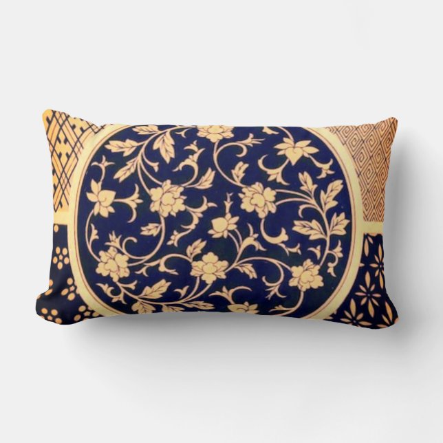 Multi-Pattern Throw Pillow (Front)