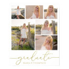 Multi Photo Collage Modern Graduation Script
