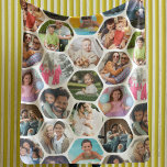 Multi Photo Collage Simple Modern Hexagon Pattern Sherpa Blanket<br><div class="desc">Multi Photo Collage Simple Modern Hexagon Honeycomb Pattern Personalized Sherpa Blanket features a photo collage of your favourite photos in a hexagon shape. Perfect for gifts for birthday, Christmas, Mother's Day, Father's Day, Grandparents, brother, sister, best friend and more. PHOTO TIP: centre your photos before uploading to Zazzle. Designed by...</div>