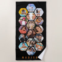 Multi Photo Collage Simple Modern Personalized