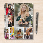 Multi Photo Collage Simple Modern Personalized Planner<br><div class="desc">Multi Photo Collage Simple Modern Personalized Planner Planner features a photo collage of nine of your favourite photos and personalized with your name or custom text in modern typography. Perfect personalized gifts family and friends for birthdays, Christmas, Mother's Day, Father's Day, Grandparents, brother, sister, best friend and more. Designed by...</div>
