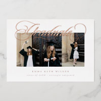 multi photo elegant calligraphic font graduate