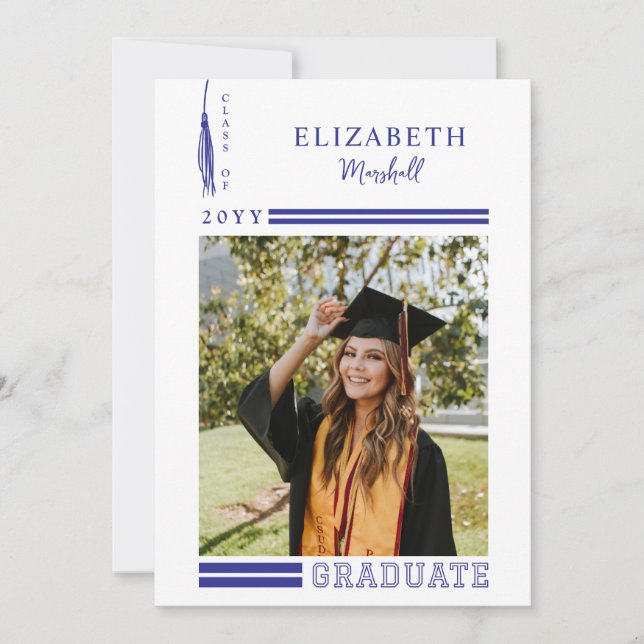 Multi Photo Graduation Party Invitation (Front)