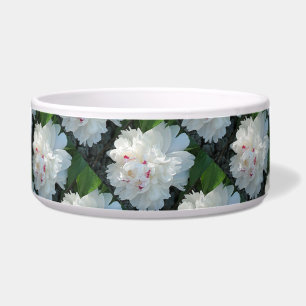 Multi Precious Peony Pet Bowl