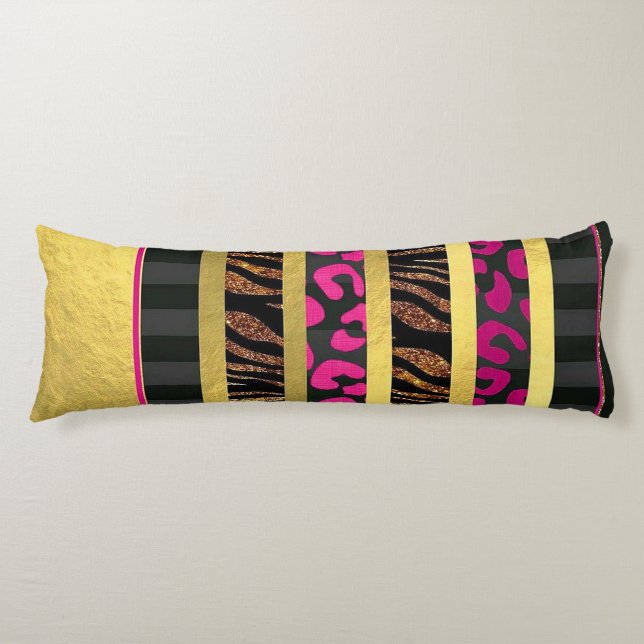 Multi Print Body Pillow (Front)