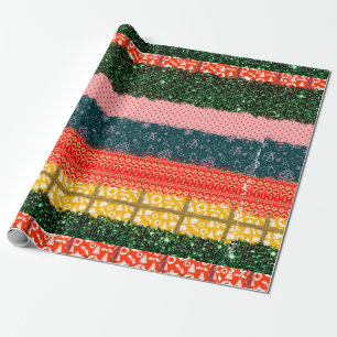Multi Print Christmas Wrapping Paper