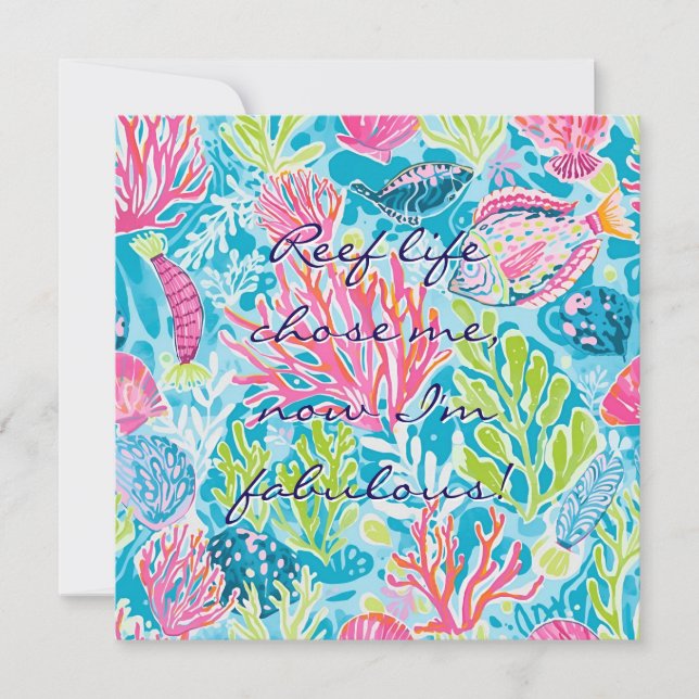 Multi purpose flat card in stylish graphic (Front)