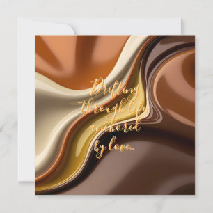 Multi purpose flat card in stylish graphic