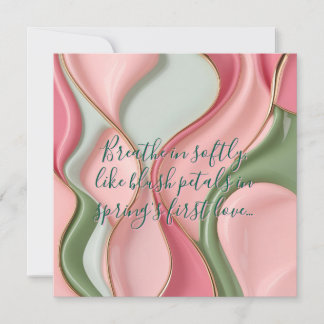 Multi purpose flat card in stylish graphic