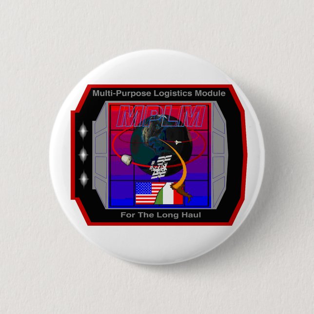 Multi Purpose Logistics Modules – MPLM 2 Inch Round Button (Front)