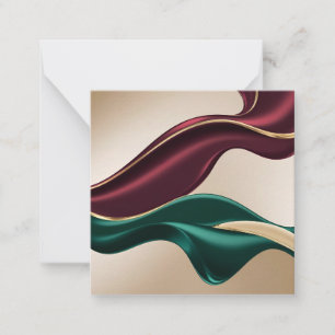 Multi purpose note card in stylish graphic