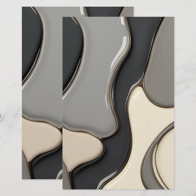 Multi purpose stationery in stylish graphic (Front/Back)