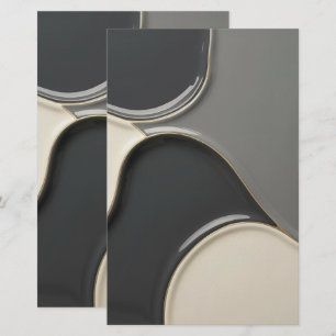 Multi purpose stationery paper in stylish graphic