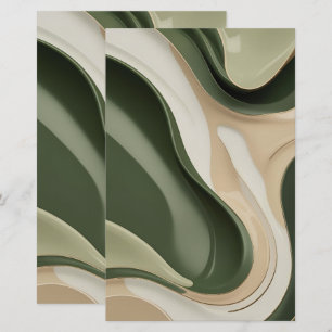 Multi purpose stationery paper in stylish graphic