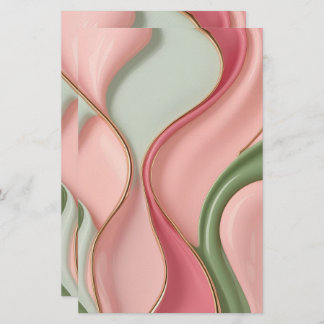 Multi purpose stationery paper in stylish graphic